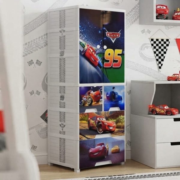 Kideez Wardrobe 2222-CAR