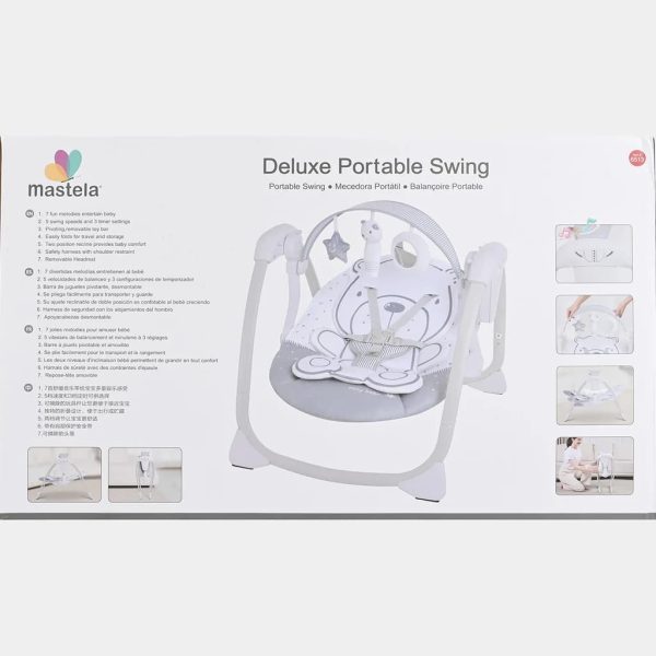 Mastela Deluxe Portable Auto Swing 6513