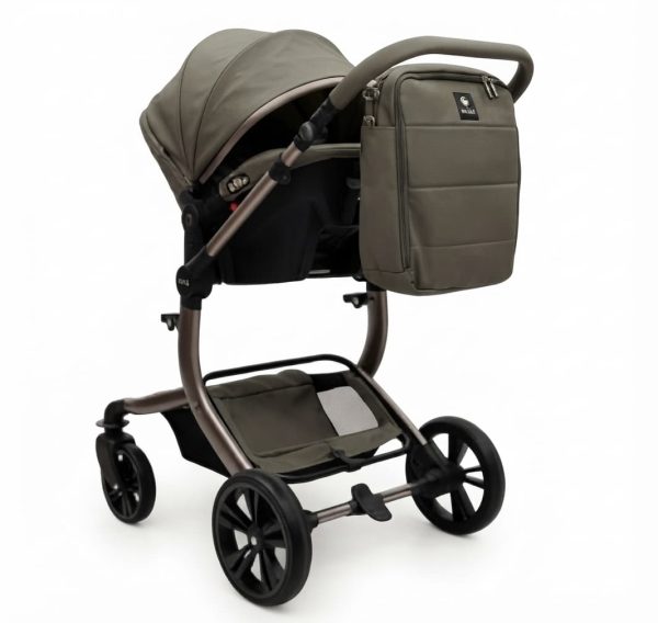 Kidilo 3-in-1 Baby Pram Grey