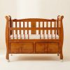Wooden Baby Cot with Drawers 6186