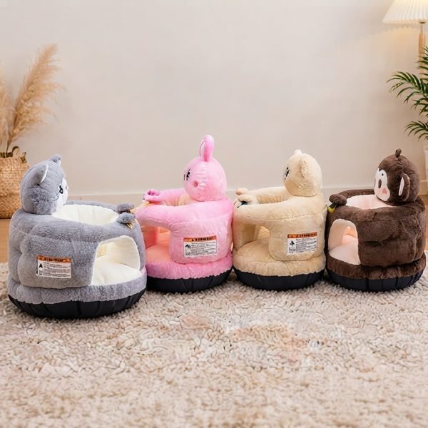 Cute Baby Animal Plush Sitting Support Sofa Seat