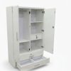 Two Large Drawer Wooden Cupboard – Wardrobe