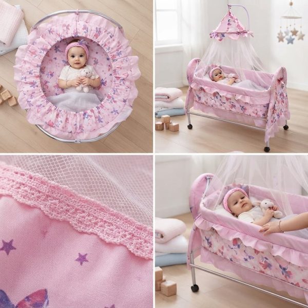 Baby Bassinet Cradle 9282