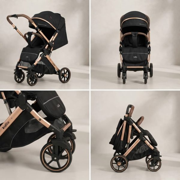 Kidilo Baby Stroller 6600 Black