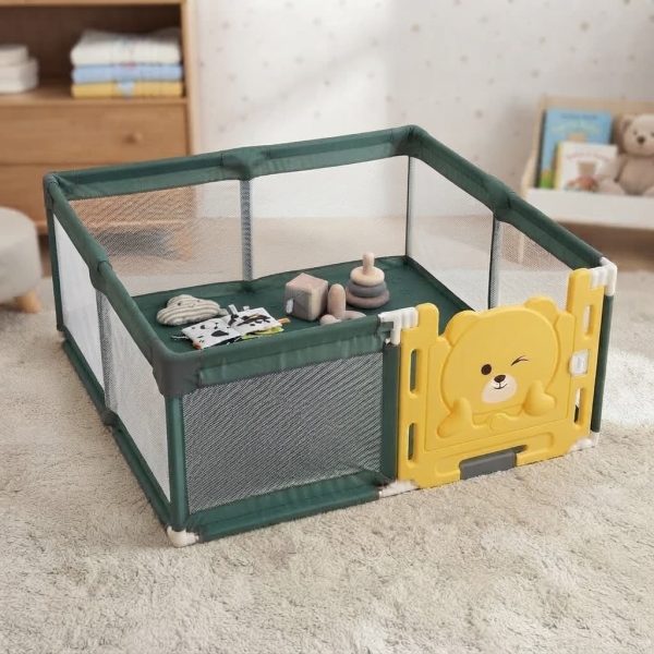 Baby Playpen with Safety Fence