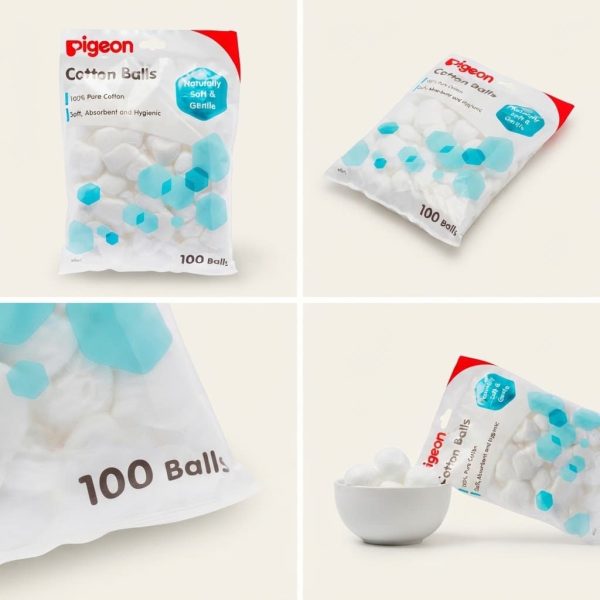 Pigeon Cotton Balls