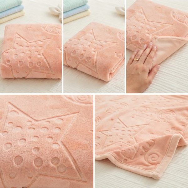 d4b845a9-aca8-41d7-aab0-7a2893876754 (1) Stars Plush Baby Blanket 50×40"
