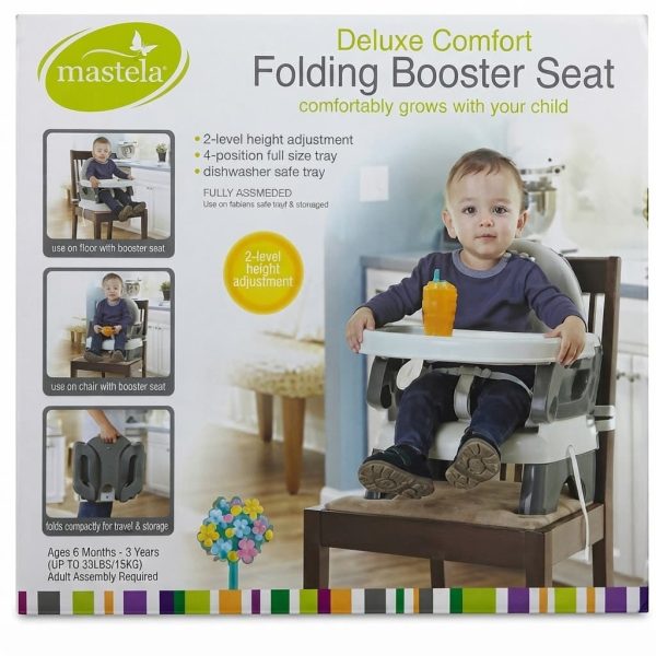 Mastela Deluxe Comfort Folding Booster Seat