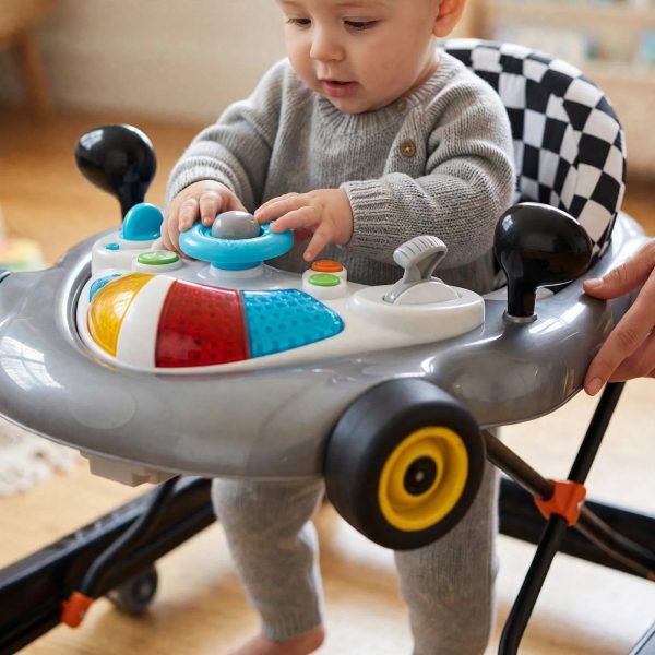 Baby Walker with Interactive Toy Tray