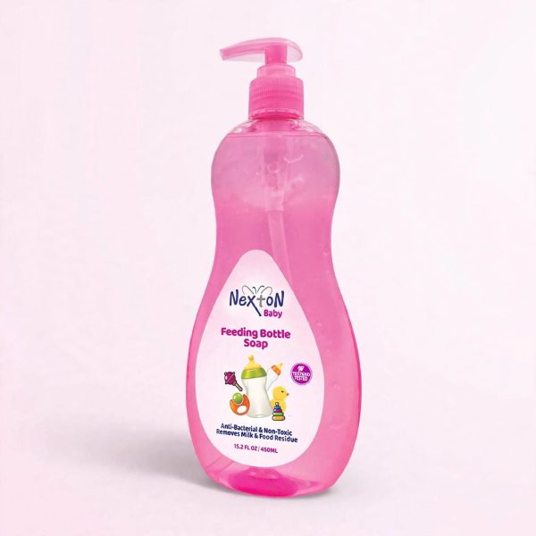Nexton Baby Feeding Bottle Soap 450ml