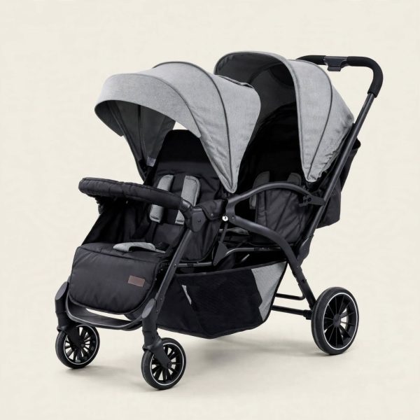 Kidilo Twin Stroller Pram Double Stroller LB200