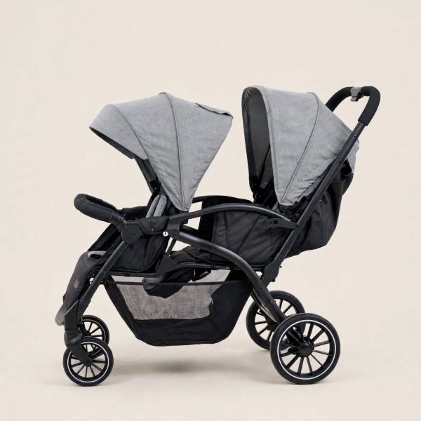 Kidilo Twin Stroller Pram Double Stroller LB200