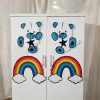 Rainbow Teddy Bear Kids Wardrobe    Size 2.5×5