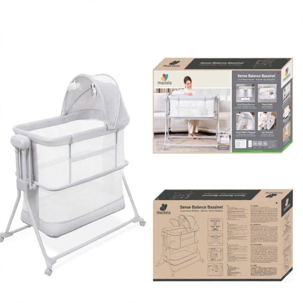 Mastela Aero Zenith Bassinet Light Grey
