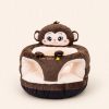 Cute Baby Animal Plush Sitting Support Sofa Seat