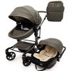 Kidilo 3-in-1 Baby Pram Grey