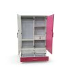 image_20261001_050911 (1) Dual-Tone Pink & White Wooden Wardrobe