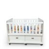 Baby Crib In Material Wood