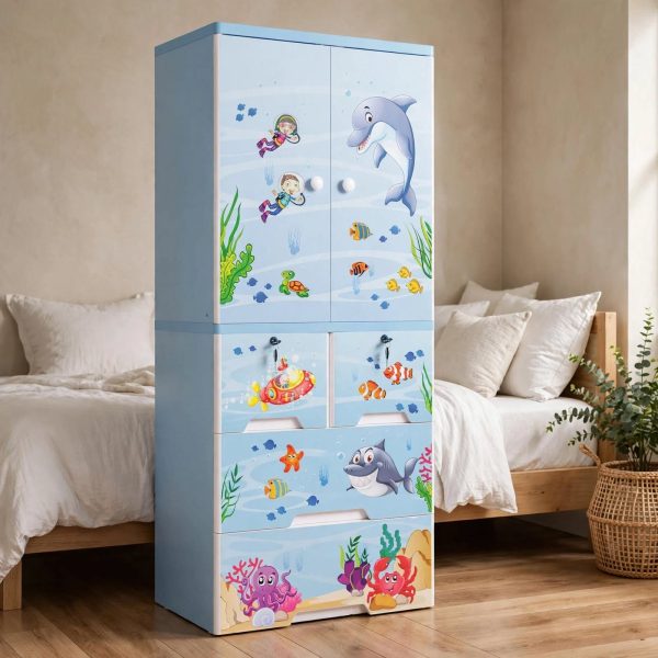 Kideez Ocean Print Wardrobe - 6 Layers - 2022 OB