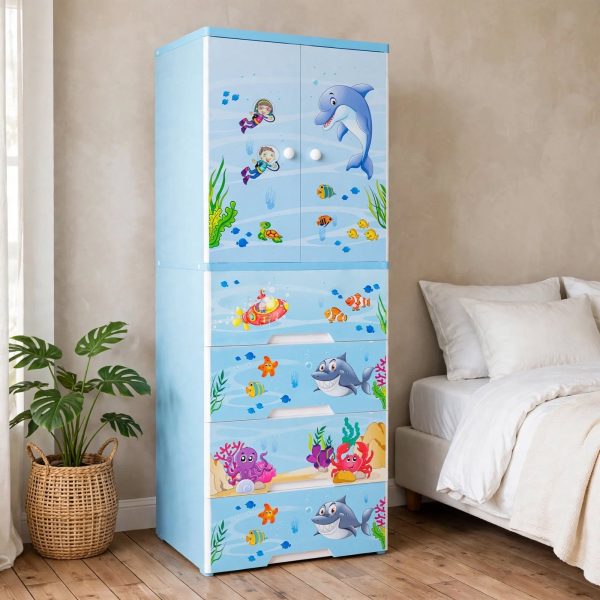 Kideez Ocean Print Wardrobe - 7 Layers - 2022 OB