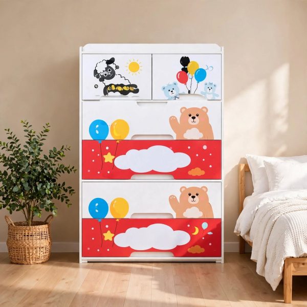 Kideez JR Drawer J4200-HF - 5 Layers