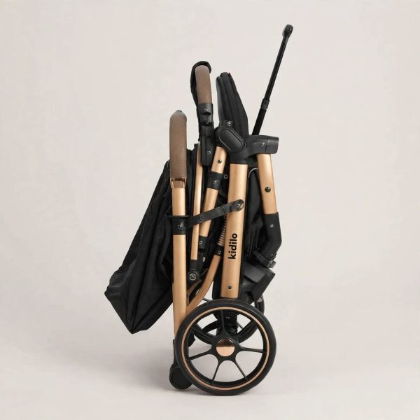 Kidilo Baby Stroller 6600 Black