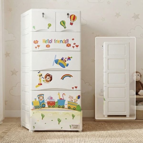 Cartoon Drawer Hello Friends – 6 Layers