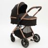Kidilo 3-in-1 Baby Pram Black
