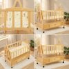 Wooden Baby Cot with Drawer 187