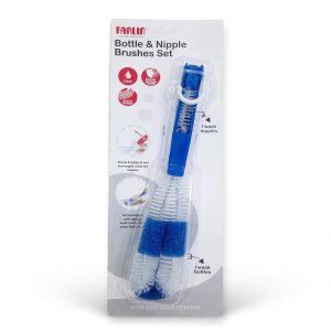 Farlin Bottle & Nipple Cleaning Brush Set