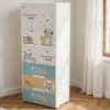 Cartoon Baby Wardrobe 7 Layer